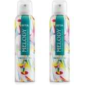 Riya Melody Deodorant Spray & Perfume For Men 150 Ml ( Pack of 2 )