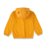 JusCubs Girls Fleece Toddlers All Over Print Hoody - Yellow (Pack of 1) - None