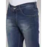 Men Skinny Mid Rise Blue Jeans