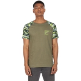 Colt - Cotton Blend Regular Fit Green Men's T-Shirt ( Pack of 1 ) - None