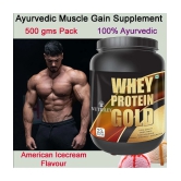 Nutriley Whey Gold Whey Protein ( 500 gm , American Icecream - Flavour )