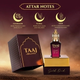 TAAJ Gold OUD Attar - 12ml-TAAJ Gold OUD Attar - 12ml