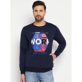 Lycos - Navy Fleece Regular Fit Men's Sweatshirt ( Pack of 1 ) - None