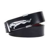 Loopa - Black Faux Leather Mens Casual Belt ( Pack of 1 ) - None