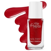 Princess By RENEE Bubbles Nail Paint Red Riddle, Nail Paint for Pre-teens Girls, 5ml