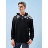 Bewakoof Polyester Blend Hooded Mens Sweatshirt - Black ( Pack of 1 ) - None