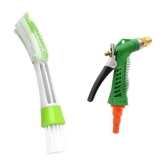 HOMETALES -  Plastic Water Spray Gun - Water Pressure Depends On Tap Water Flow ( Pack of 2 )