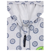 Proteens Boys Grey Avengers Printed Hooded Sweatshirt - None