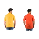 DESHBANDHU DBK Multi 100 Percent Cotton Kurta Pack of 2 - None