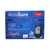 ACCUSURE 100 SIMPLE STRIPS Pack ONLY(Pack of 2x50)