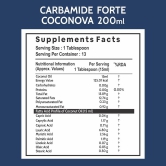 Carbamide Forte 100 Pure Extra Virgin Cold Pressed Coconut Oil for Skin Hair Growth  Cooking  200ml-Carbamide Forte 100% Pure Extra Virgin Cold Pressed Coconut Oil for Skin, Hair Growth & Cooking