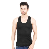 NRG Mens Sleeveless Colour Cotton Vest  ( Pack of 1 Navy Blue ) G23