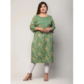 Swasti - Multicolor Cotton Womens Straight Kurti ( Pack of 1 ) - None