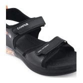 Campus - Black Mens Floater Sandals - None