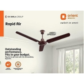 orient Electric Rapid Air High Speed Ceiling Fan (1200mm, 48 Inch, Brown)