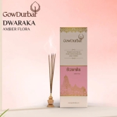 Gow Durbar Coal - Free Natural 5in1 Flora Incense Sticks (Mathura : Kashi : Kanchi : Dwaraka : Ayodhya) (80GM)