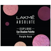 Lakme Absolute Eye Shadow Palette - Purple Haze Velvety Smooth Finish 10 g