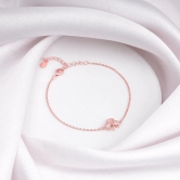 Rose Gold Shamrock Bracelet