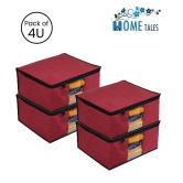 HOMETALES - Closet Organizers ( Pack of 4 )