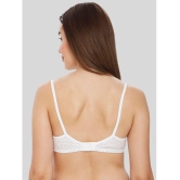 ILRASO - White Cotton Blend Non Padded Women's T-Shirt Bra ( Pack of 1 ) - None