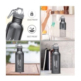 Milton Combo Set Go Electro 1.2 Ltrs Electric Kettle and Alive 750 ml Black, Stainless Steel Water Bottle