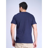 Mens 100% Cotton Starry night navy Half Sleeves Expert Tee - ET7