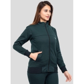 YHA Fleece Womens Zippered Sweatshirt ( Green ) - None