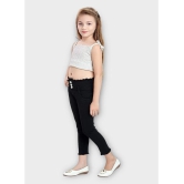 ICONIC ME- Kids Girls High Quality Premium Black Denim Jeans - None