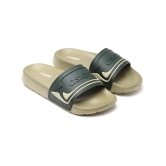 ASIAN Olive Mens Slide Flip Flop - None