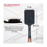 Majestique Crown Series Paddle Brush With A Large Cushion, Smoothing Detangling