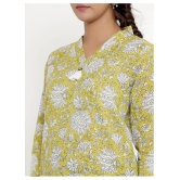 miravan Cotton Regular Tops - Yellow - XL