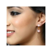 Vighnaharta Gold Drop Earrings ( Pack of 1 ) - Gold