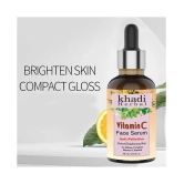 Premium Khadi Vitamin C Serum For Anti-Pollution Face Serum With Hyaluronic Acid Face Serum 30 mL