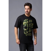 No Pain No Gain in Camo Print Black Oversized T-Shirt for Men XL