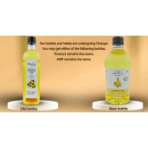 Farm Naturelle Organic Virgin Cold Pressed Sunflower Oil, 1Ltr x Pack of 6