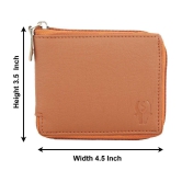 samtroh - PU TAN Men''s Regular Wallet ( Pack of 1 ) - Tan