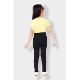 ICONIC ME- Kids Girls Black Denim Jeans | Premium Denim Jeans | High Quality Denim Jeans - None