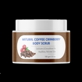 Natural Coffee Cranberry Body Scrub (100 gm)