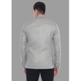 DKGF Fashion - Grey Polyester Regular Fit Men''s Blazer ( Pack of 1 ) - None