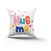 HOMETALES - Multicolor Polyester Gifting Printed Cushion