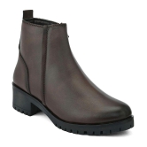 Fentacia - Brown Womens Ankle Length Boots - None