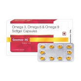 Leeford Geomax-3G Omega Softgel Capsules Pack of 4