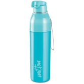 Milton - STEELCONVEY 900,CYAN Cyan School Water Bottle 630 mL ( Set of 1 ) - Cyan