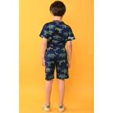 DINOSAUR NAVY SLEEPWEAR SHORTS SET - NAVY-5-6 YEARS / 2N / Navy