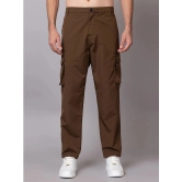 YHA Brown Polyester Mens Sports Trackpants ( Pack of 1 ) - None