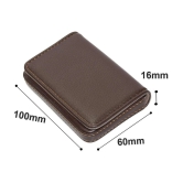 Loopa Leather Brown Casual Traveller Wallet - Brown