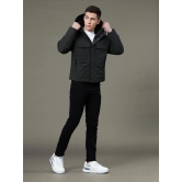 RedTape Hooded Padded Jacket for Men |  Zipper & Button Closure | Enhanced Comfort