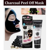 Charcoal - Fairness Peel Off Mask for All Skin Type ( Pack of 1 ) - 10-11 Years