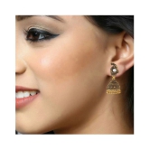 Vighanaharta Antique Finish alloy Jhumki Earring for Women and Girls - Multi Color