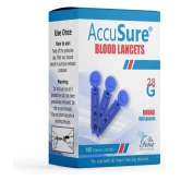 AccuSure Round Lancets(Blue)(100)